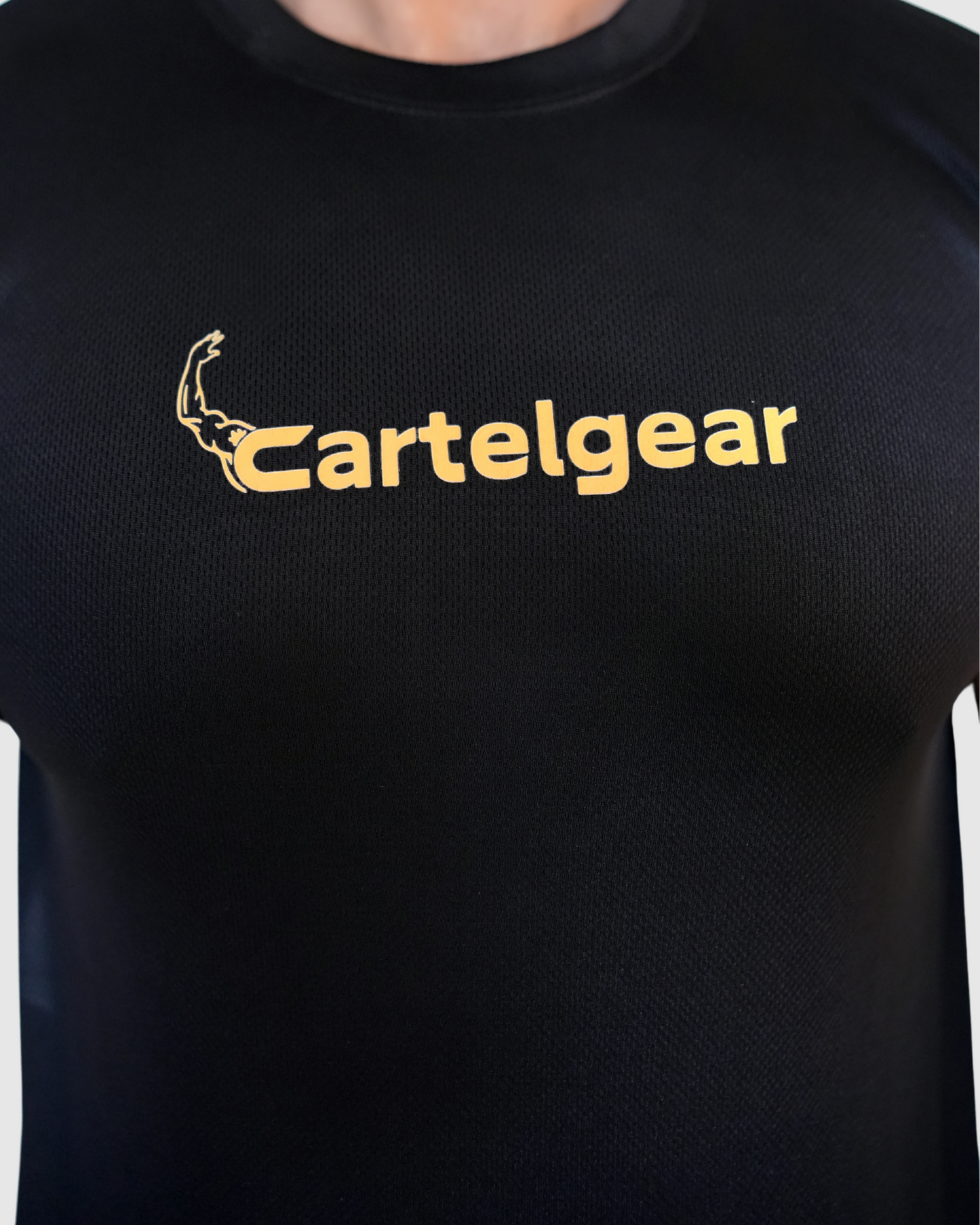 Airflow Mesh Black Tee