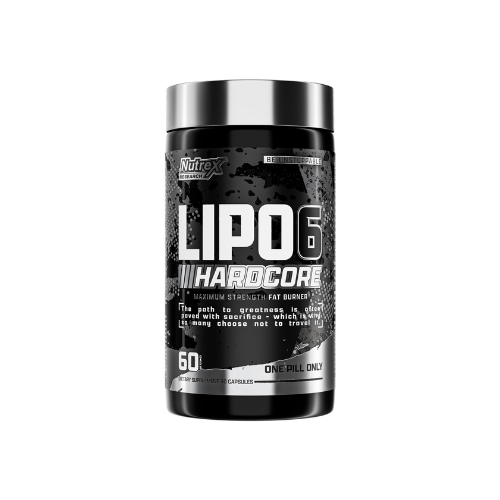 Nutrex Lipo6 Hardcore 60 Capsules Maximum Fat Burner