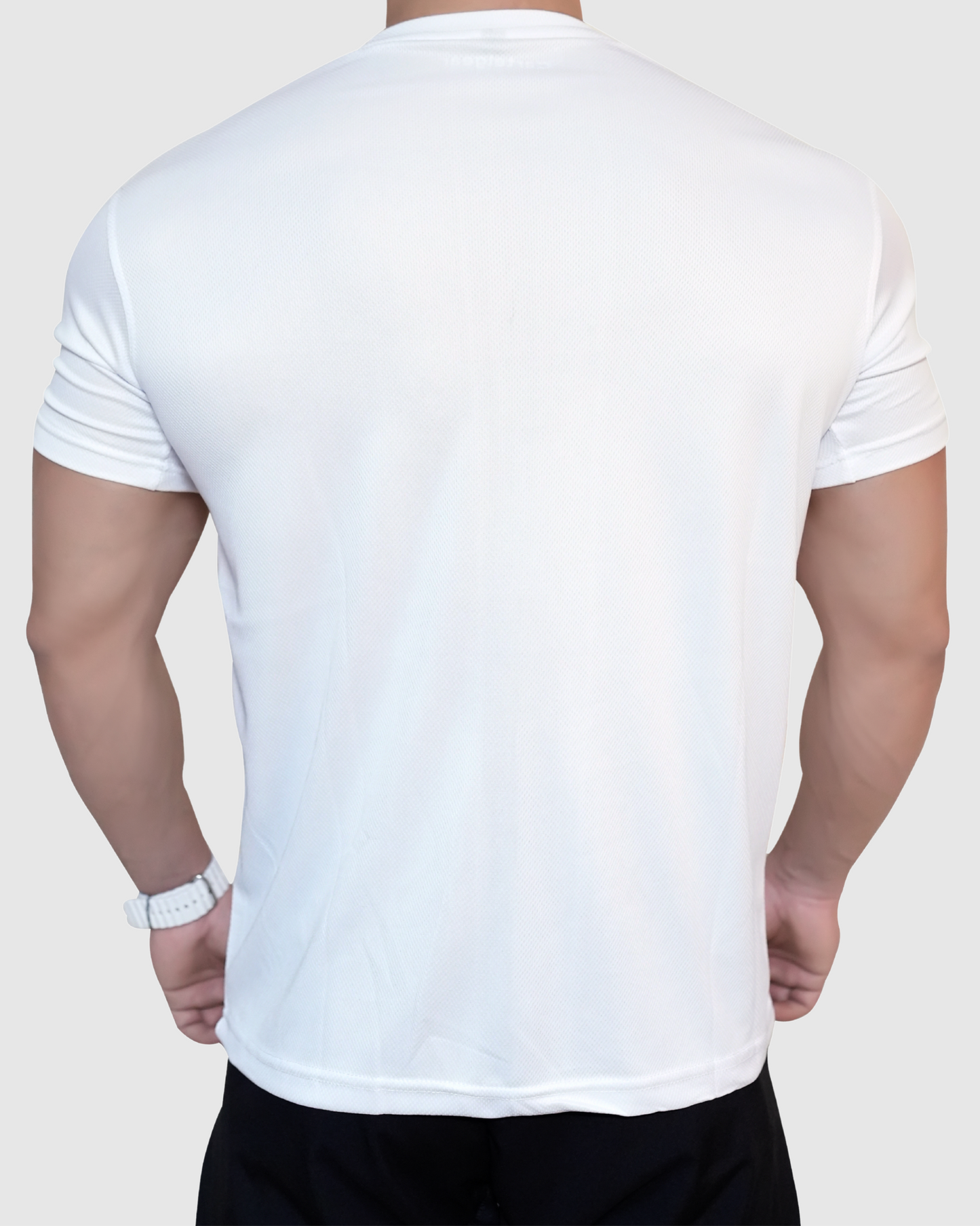 Airflow Mesh White Tee