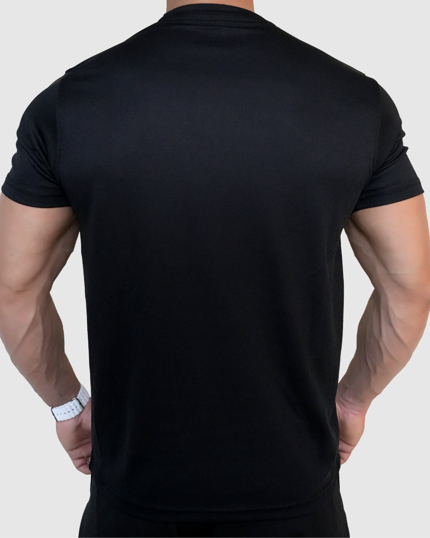 Airflow Mesh Black Tee