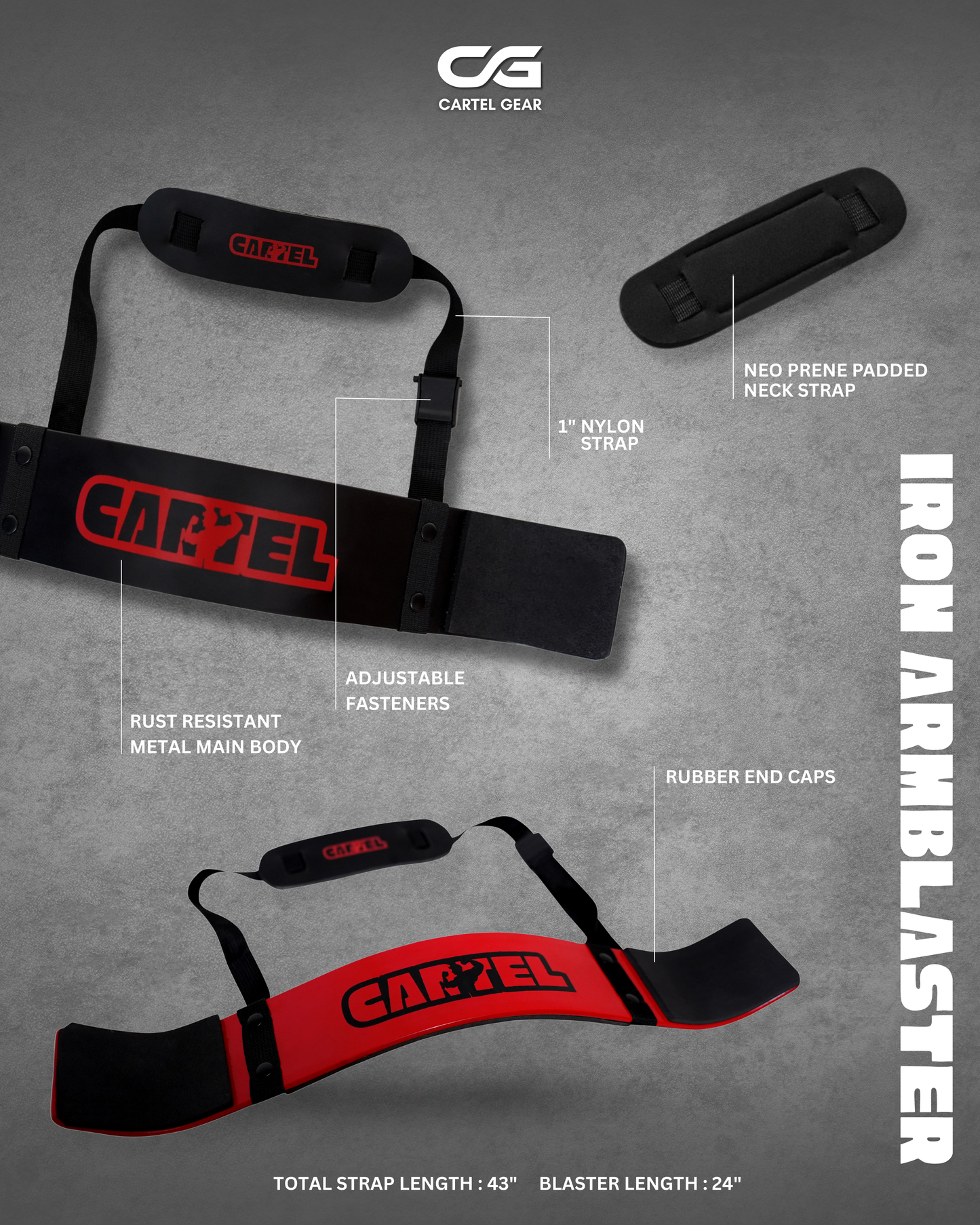 Cartel Red Iron Blaster